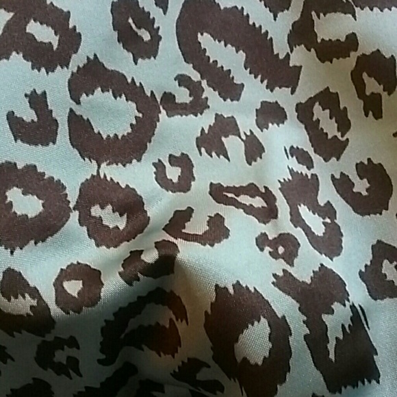 SOLD!!! DO & BE Cami Top w/ Lace, Jr. Small, Mint & Brown - Picture 3 of 6